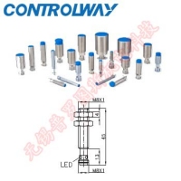 苏州科瑞 Controlway 电感式传感器 BD2-S3-M8S8 普通三线PNP