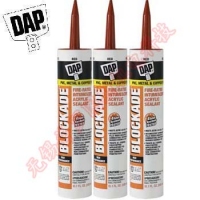 DAP BLOCKADE Fire-Rated High Performance Intumescent Acrylic Latex Sealant 18858